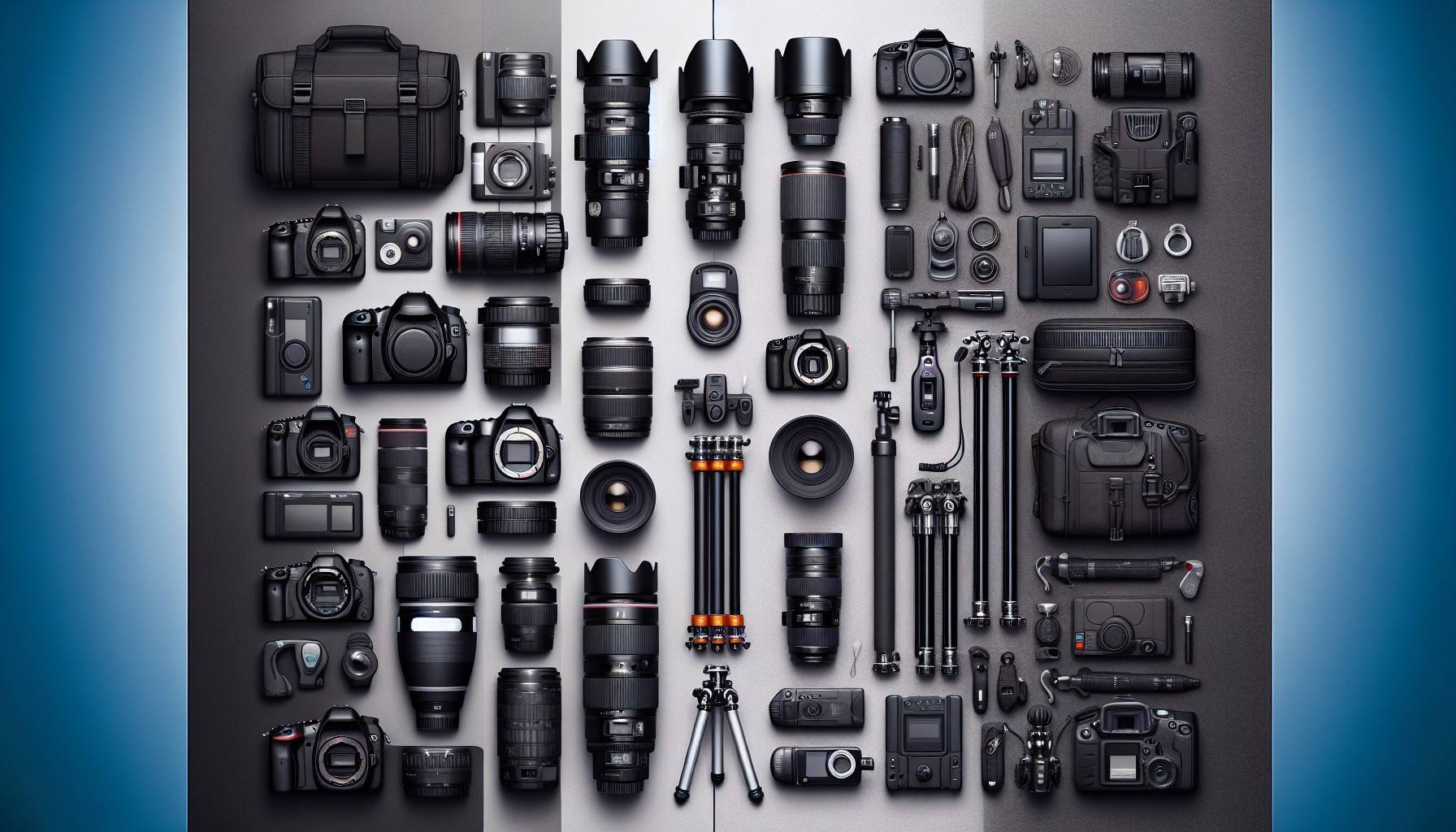 Professional camera equipment