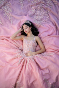 Beautiful Quincea&ntilde;era portrait in Brooksville, FL, captured by a professional Spring Hill, FL photographer.